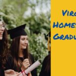 Young Women in Cap and Gown with Rolled Diplomas Outdoors